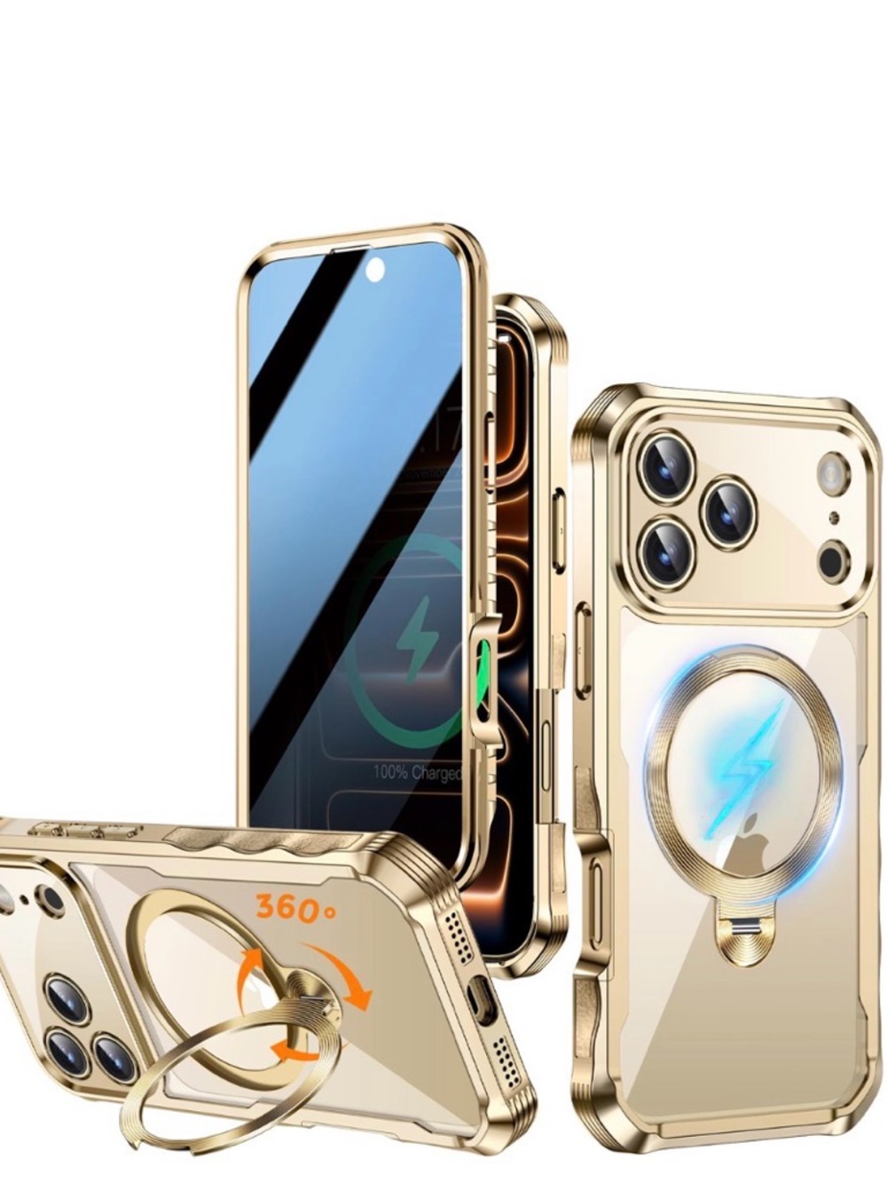Cover For 17 Pro-Gold